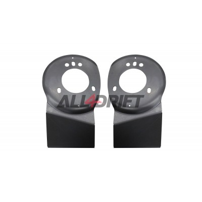 Front shock absorber mount plates for BMW E46