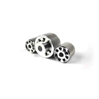 Solid differential mounts BMW E46 - aluminum (bushings)