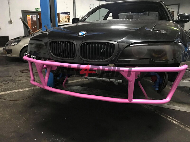 Bash bar for BMW E46 mpacket bumper