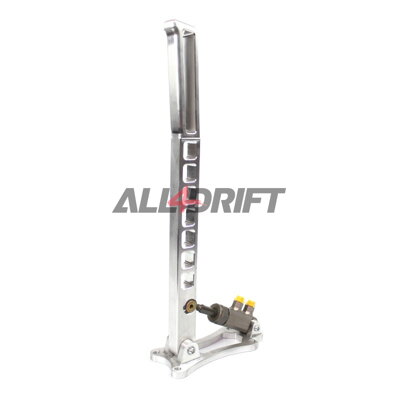 PROFI Hydraulic aluminum handbrake silver - cylinder UPGRADE MOTORSPORT