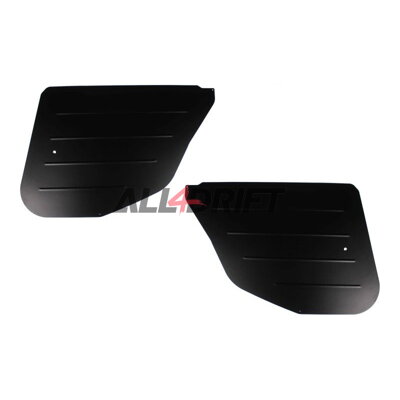 Aluminum racing door panels BMW E46 sedan - rear