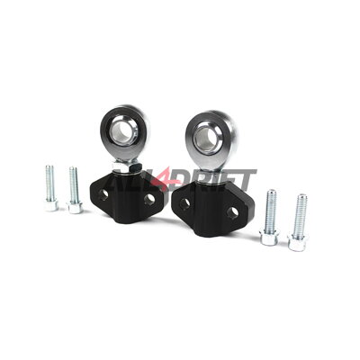 Aluminum front arm mount - adjustable uniball BMW E46