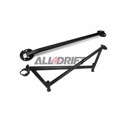 Set of steel strut bars BMW E46 - top, front + rear XBRACE
