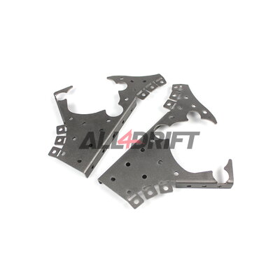 Rear Trailing Arm Plates BMW E36 V2 PRO