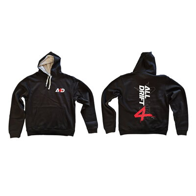 All4Drift hooded sweatshirt black upgrade 02