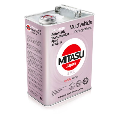 MITASU PREMIUM MULTI VEHICLE ATF 100% Synthetic 4L