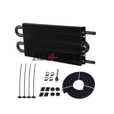 Oil cooler for power steering, gearbox - 4 lines