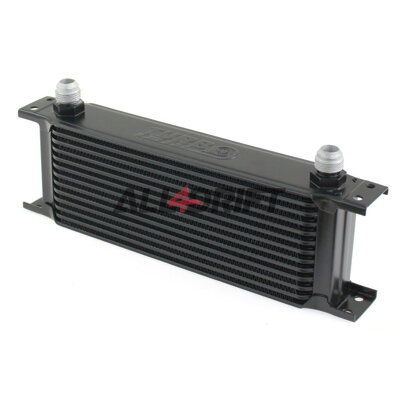 Performance oil cooler, 13 rows, 260x100x50mm AN8 silver