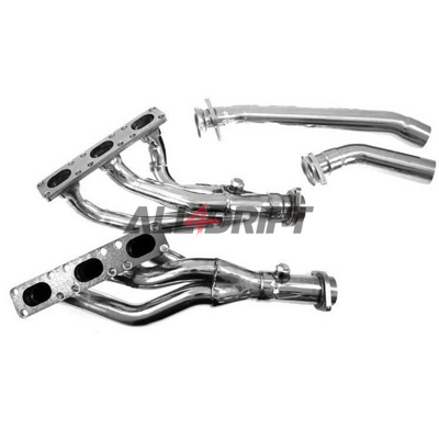 Stainless tuned exhaust pipes BMW E46 323i 328i E39 528i