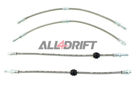 BMW E46 steel braided brake lines