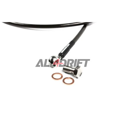 Braided brake hose 165cm