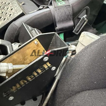 Braided brake hose 165cm