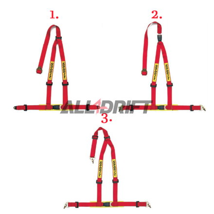 3-point SABELT seat belt with ECE homologation