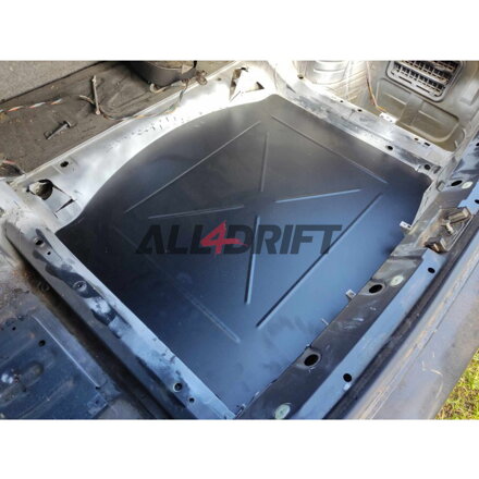 BMW E46 spare wheel well cover