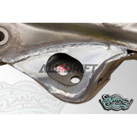 BMW E30 front axle reinforcement