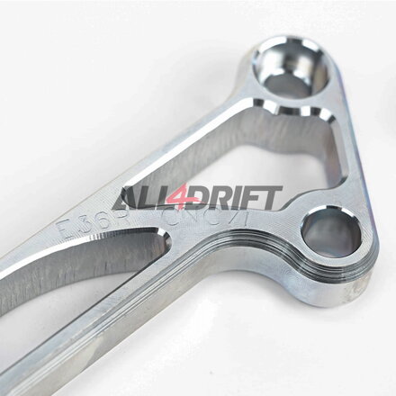 Drift racing steel adapter BMW E36 CNC71 - for serial arms