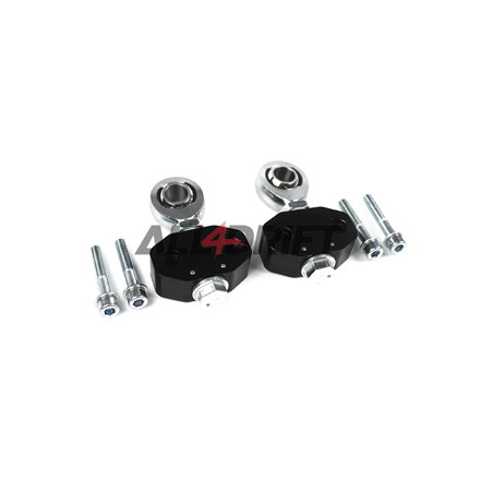 Aluminum front arm mount - adjustable uniball BMW E46 stepless regulation