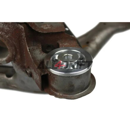 Fixed mounting of BMW E46 axle - aluminum (silent blocks)