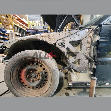 Fender apron reinforcement BMW E46