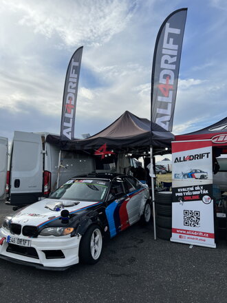 ALL4DRIFT flag wing M - 620x2680 mm