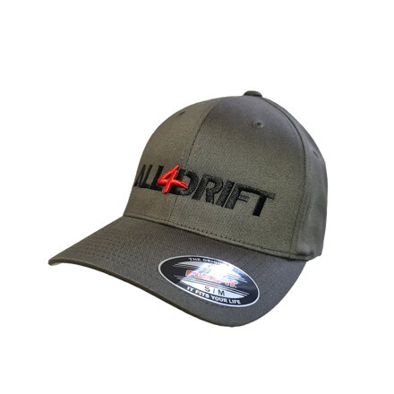 Cap All4Drift FLEXFIT gray (S/M, L/XL)