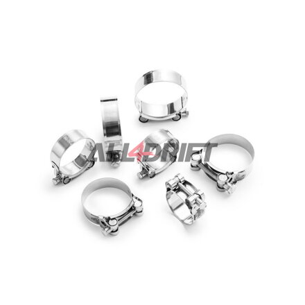 48-85 mm stainless steel exhaust clip