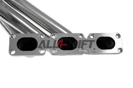 Stainless tuned exhaust pipes BMW E46 323i 328i M52