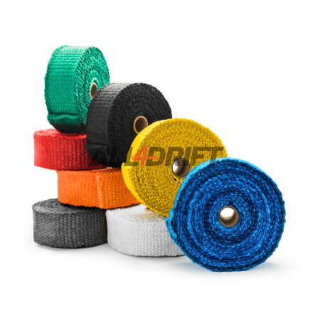 Thermal insulation tape for exhaust and downpipes 5 cm x 500 cm (5m)