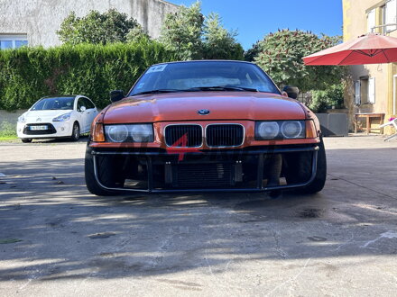 Set front and rear BashBar BMW E36 + lifting point, m-packet