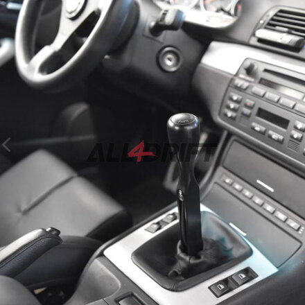 Bolt on mounting bracket for BMW V2 or V3 short shifter in E46