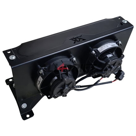 SET RS-Ultimate holder + 2 SPAL fans + cooler 16 rows performance AN10