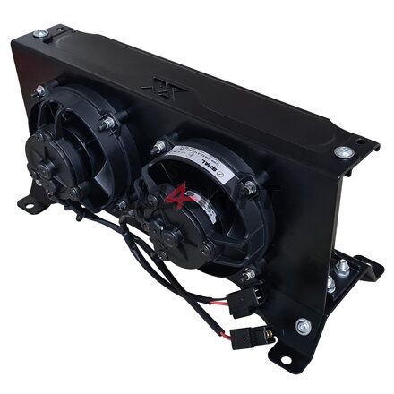 SET RS-Ultimate holder + 2 SPAL fans + cooler 16 rows performance AN10