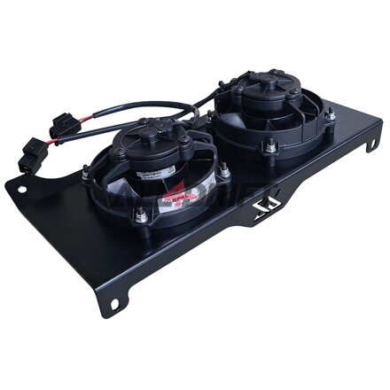 SET RS-Ultimate holder + 2 SPAL fans + cooler 16 rows performance AN10