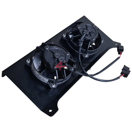 SET RS-Ultimate holder + 2 SPAL fans + cooler 16 rows performance AN10