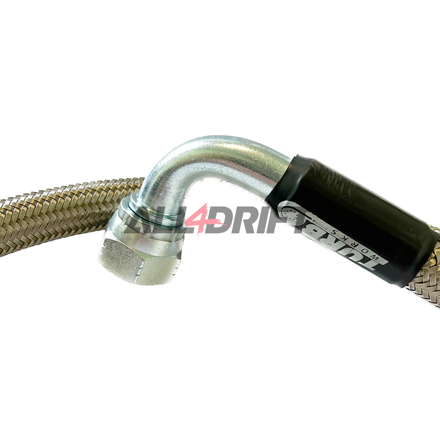 SET of oil filter caps for BMW + cooler + AN10 hose