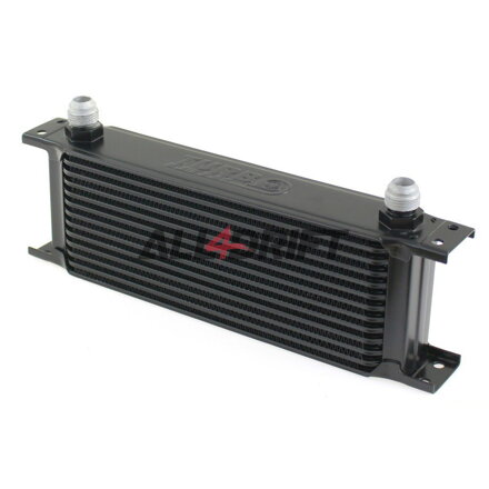 Performance oil cooler, 13 rows, 260x100x50mm AN8 silver