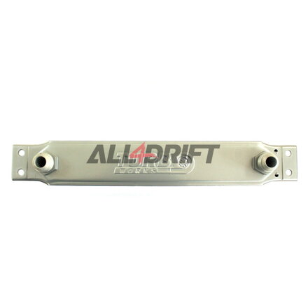 Performance oil cooler, 25 rows, 260x195x50mm AN8 silver