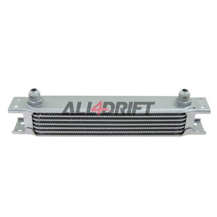 Performance oil cooler, 7 rows, 260x50x50mm AN8 silver
