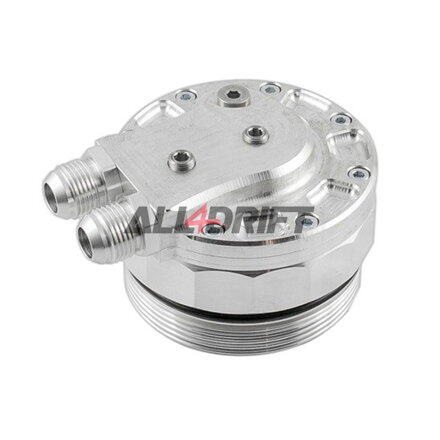 Oil filter housing cover (cap) for mounting the oil cooler and sensors BMW M52 M54 M57
