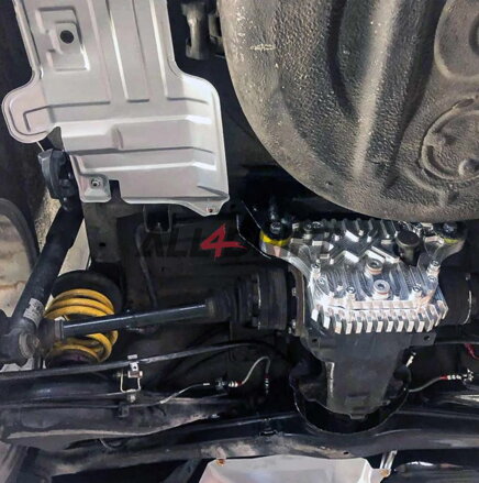 Aluminum differential cover for BMW E30 with dual mounting Type 188