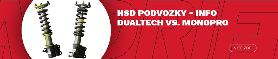 HSD PODVOZKY (tlmiče / športové pružiny) - info