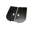 Aluminum racing door panels  BMW E36 sedan - front