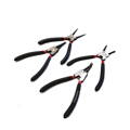 Retaining ring pliers set - 2 x curved / 2 x straight (segerky)