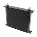 Performance oil cooler, 30 rows, 260x235x50mm AN8 black
