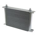 Performance oil cooler, 30 rows, 260x235x50mm AN8 silver