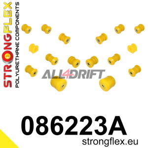 086223A Rear suspension polyurethane bush kit SPORT - Honda V (96-01) Type SH