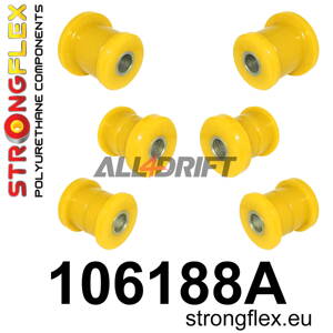 106188A Rear subframe bush kit SPORT - Mazda RX-8 (03-12) SE3P