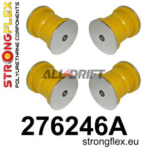 276246A Rear subframe bush kit SPORT - Subaru Legacy III / Outback II (98-03) BE BH BT