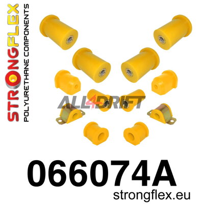 066074A Full suspension bush kit SPORT Fiat Cinquecento / Seicento