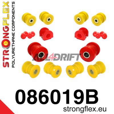 086019B Front suspension bush kit - Honda V (91-95) EG / EH / EJ